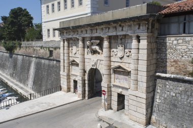 Hırvatistan 'ın Zadar kentindeki Kara Kapısı