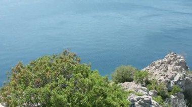 rüzgarlı bir günde Denizi manzaralı