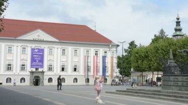 ejderha Lindwurm Klagenfurt ana kare içinde.