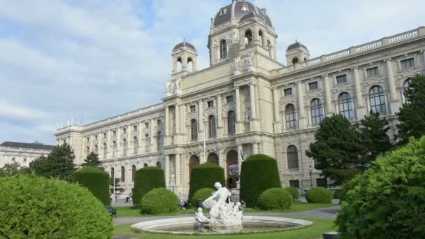 El Museo Kunsthistorische de Viena — Vídeos de Stock