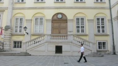 Viyana, Avusturya'da bina Hofburg görünümünü