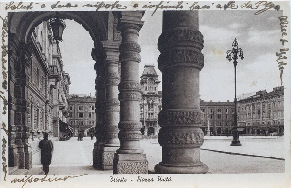 Udine Italien November 2020 Blick Auf Den Platz Der Einheit — Stockfoto