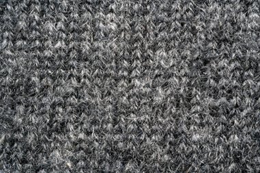 Kaşmir yün bir kazağın dokusu.