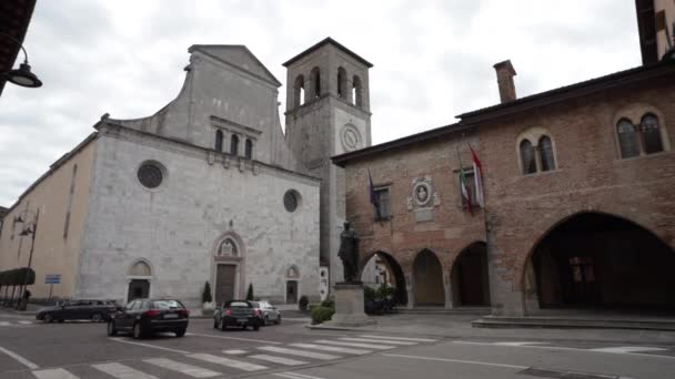 Cividale Del Friuli Olaszország 2021 Május Cividale Del Friuli Olaszország — Stock videók