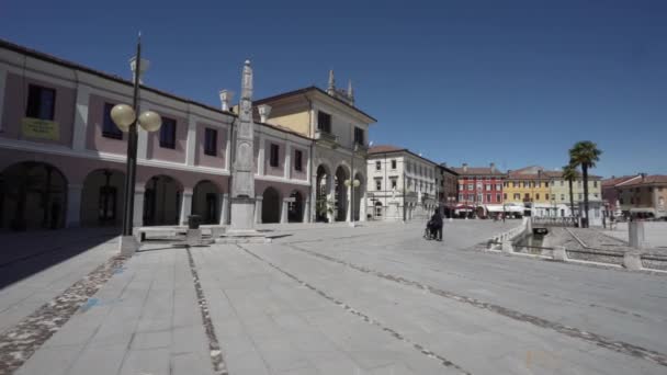 Palmanova Italy May 2021 External View Town Hall Building — Stock Video