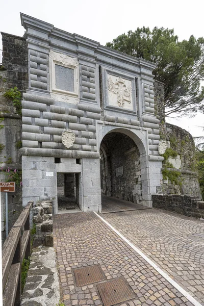 Gorizia Italie Mai 2021 Ancienne Porta Leopoldina Qui Était Entrée — Photo