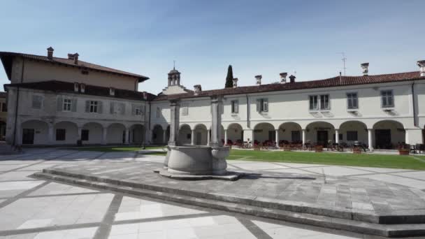 Gorizia Itália Maio 2021 Vista Panorâmica Praça Santo Antônio Centro — Vídeo de Stock