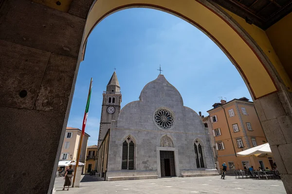 Muggia Italien Juni 2021 Blick Auf Die Johannes Paul Kathedrale — Stockfoto