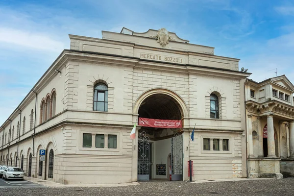 Mantua Włochy Lipca 2021 Narodowe Muzeum Archeologiczne Centrum Miasta — Zdjęcie stockowe