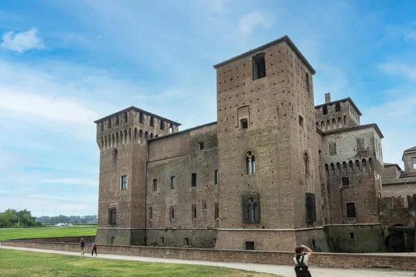 Mântua Itália Julho 2021 Uma Vista Panorâmica Castelo San Giorgio — Fotografia de Stock