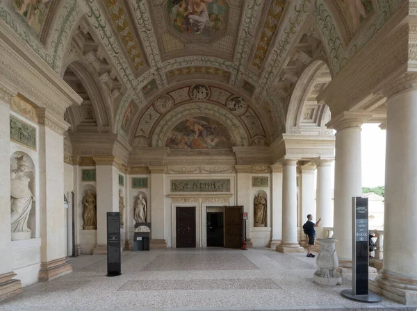 Мантуя Италия Июля 2021 Года Вид Внутренний Двор Дворца — стоковое фото