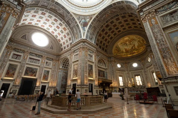 Mantua Italia Julio 2021 Vista Del Interior Basílica Sant Andrea — Foto de Stock