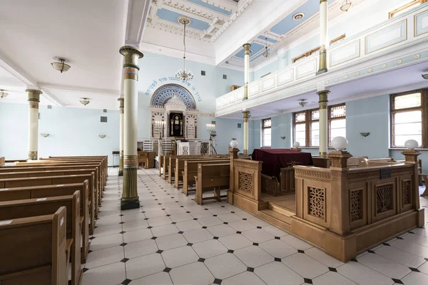 Riga Letonia Agosto 2021 Vista Interior Sinagoga Centro Ciudad — Foto de Stock