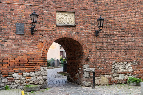 Riga Lettonie Août 2021 Passage Des Ruelles Entre Les Maisons — Photo