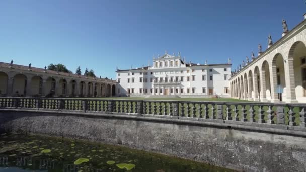 Passariano Udine Itália Agosto 2021 Vista Panorâmica Villa Manin Século — Vídeo de Stock