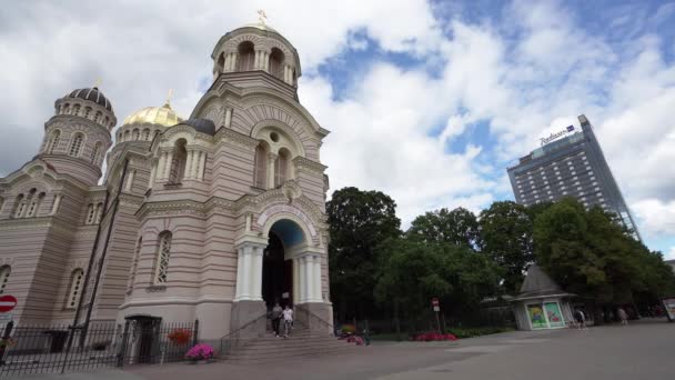 Riga Lettország Augusztus 2021 Bejárati Kapu Riga Gettó Lett Holokauszt — Stock videók