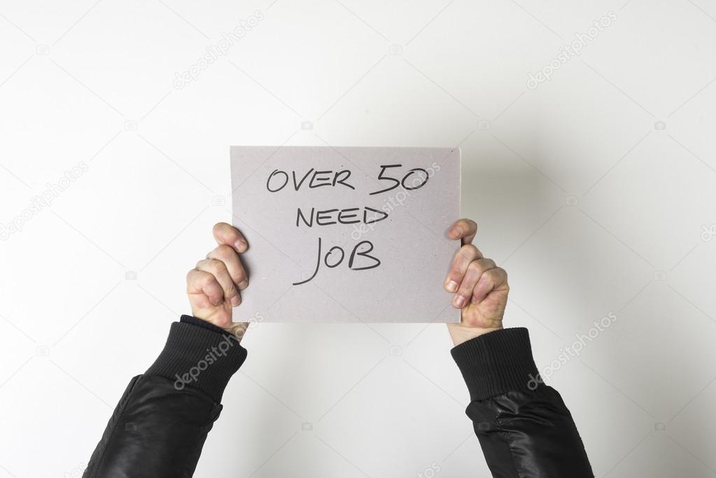 over 50 need job