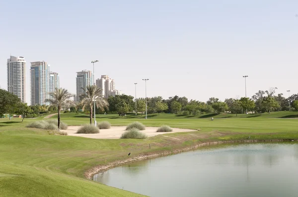 Гольф-клуб в Дубаї — стокове фото