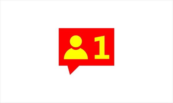 Instagram Anhänger Flache Ikone Social Media Benachrichtigung Ikone Logo Design — Stockvektor