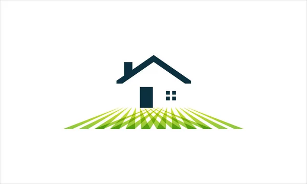 Farm House Concept Logo Icona Vettoriale Illustrazione — Vettoriale Stock