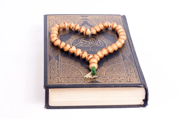 Quran com tasbeeh — Fotografia de Stock