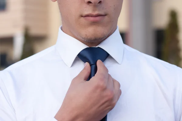 Young ambitious businessman — Stock Photo, Image