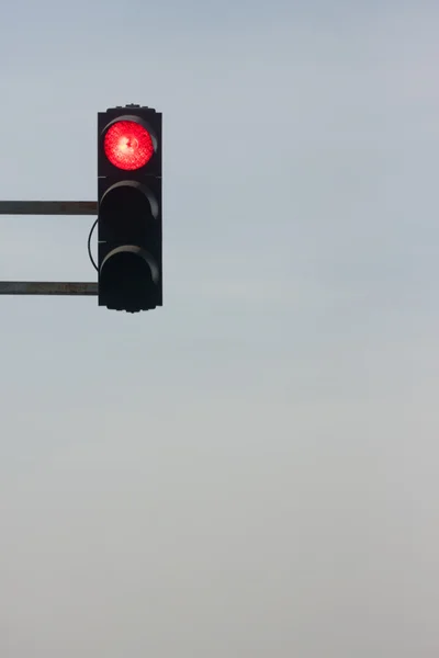 traffic lights, red traffic light against sky