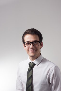 yakışıklı genç işadamı