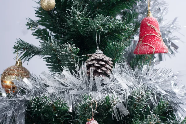 Christmas tree decorated — Stock Photo, Image