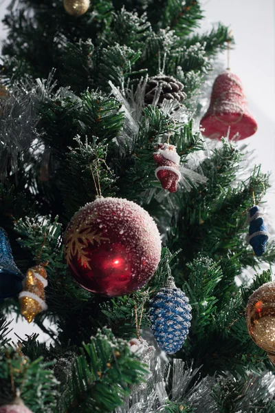 Christmas tree decorated — Stock Photo, Image