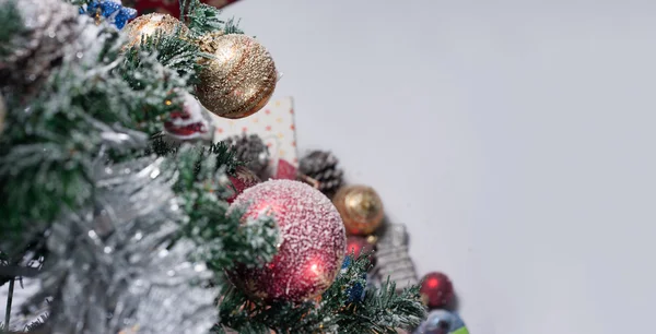 Christmas tree decorated — Stock Photo, Image