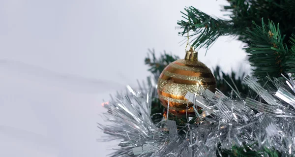 Árbol de Navidad decorado — Foto de Stock