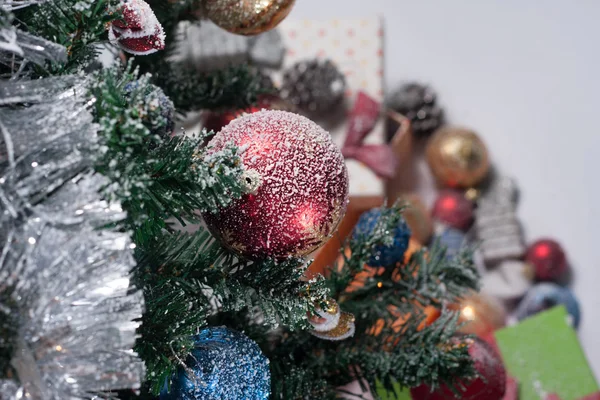 Christmas tree decorated — Stock Photo, Image