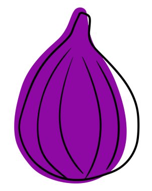 Ağ. Vektör karikatür elementleri, egzotik meyve, yaz meyvesi