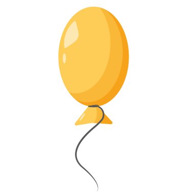 Bir şenlik partisi için çeşitli şekillerde çizgi film balonları.