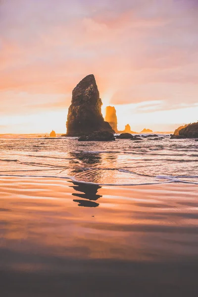 Oregon Sunrise 스톡 사진