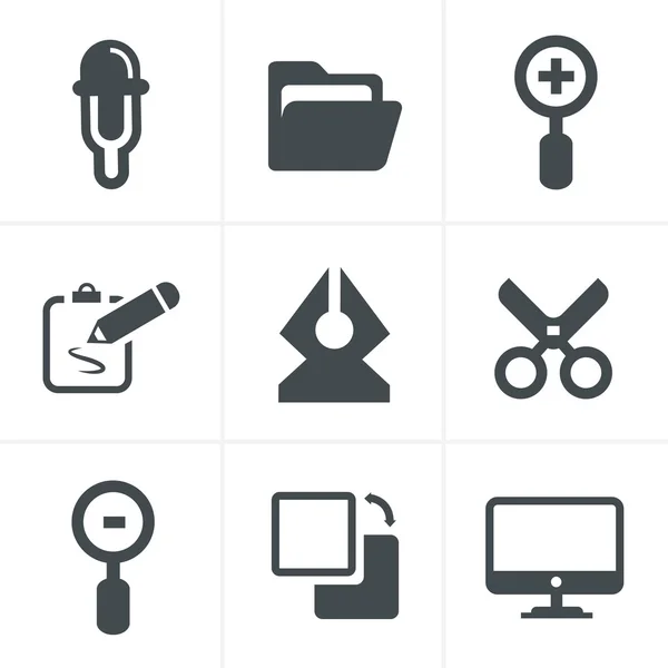 Grafisch ontwerp icons — Stockvector