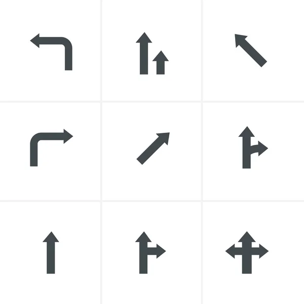 Iconos de flecha — Vector de stock