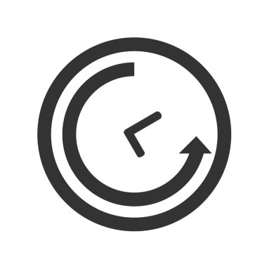 Simge saat, destek vektörel çizimler tasarım eps10. 