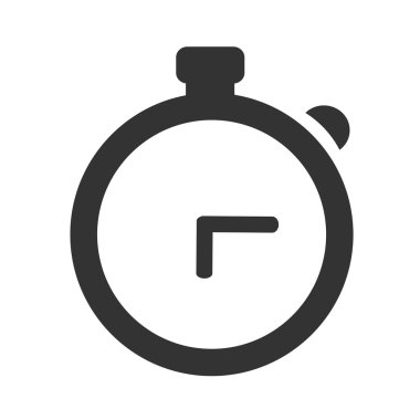 Beyaz arka plan üzerinde izole simge izle