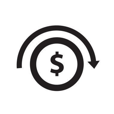 Dolar simgesiyle sikke yığını