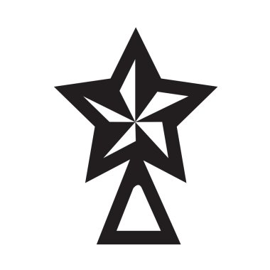 Noel star, vektör, vektörel çizimler tasarım eps10 destek. 