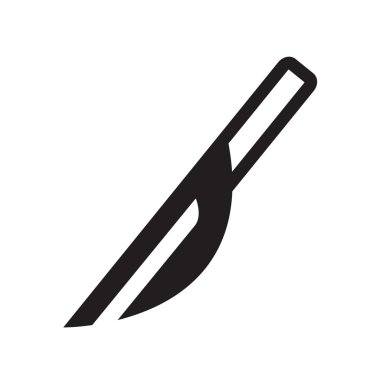 vektör çizim modern simgesi neşter