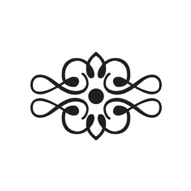 Kutsal kişilerin resmi ile - soyut semboller ayarla.