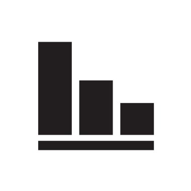 Diyagram simgesi basit bir set