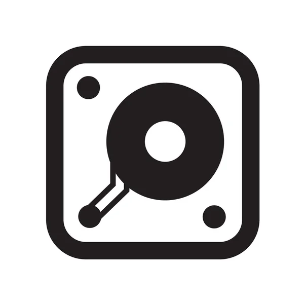 Icono del disco duro., soporte Vectores diseño eps10 . — Vector de stock