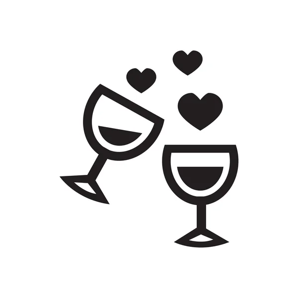 Love drink icon, unterstützt vektoren design eps10. — Stockvektor