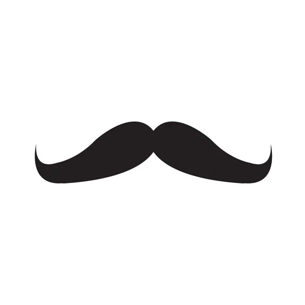 Icono de bigotes, soporte Diseño de vectores eps10 . — Vector de stock
