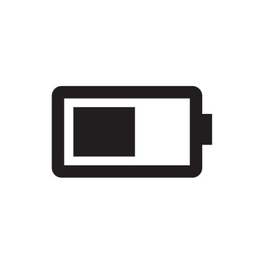 Pil simgesi, destek vektörel çizimler tasarım eps10.