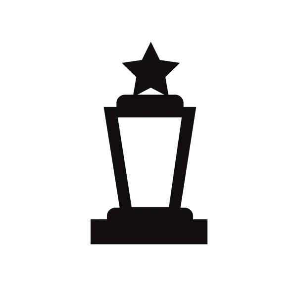 Icona vettoriale trofeo, supporto progettazione vettori eps10 . — Vettoriale Stock